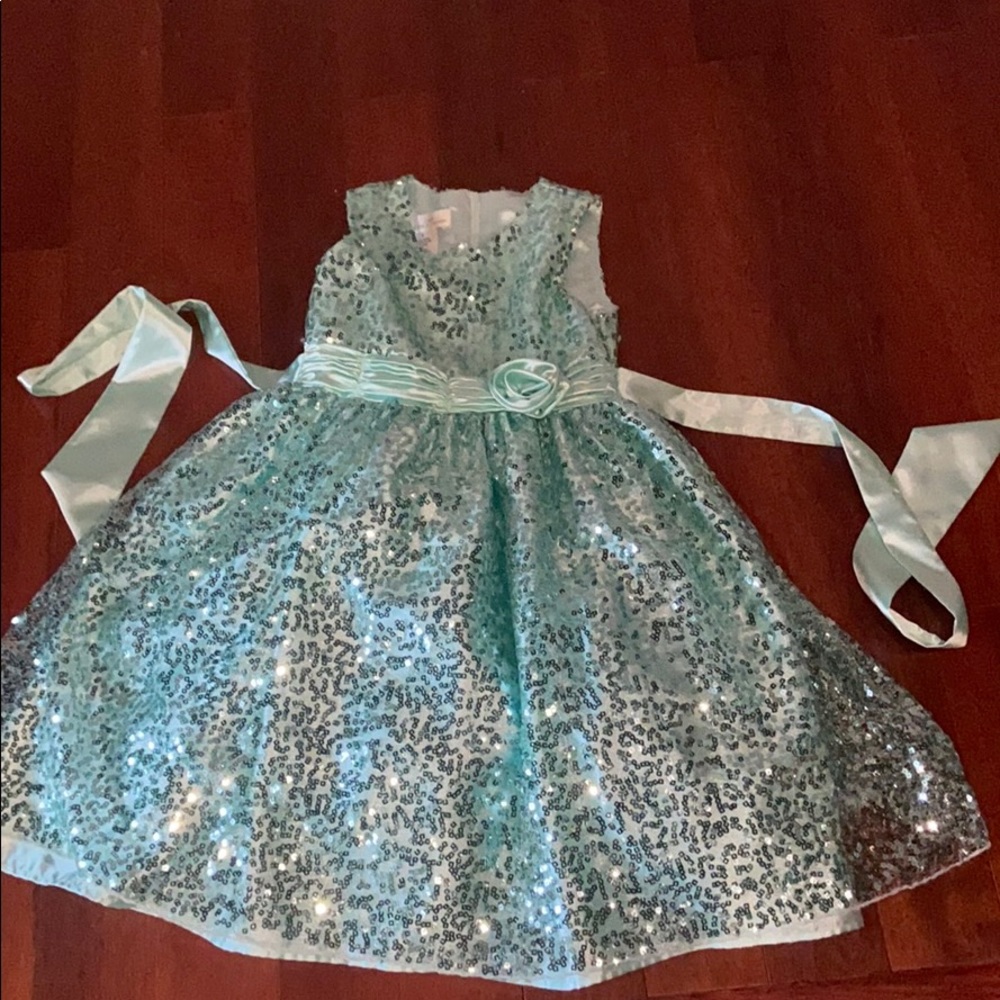 Sequined Mint American Princess Dress